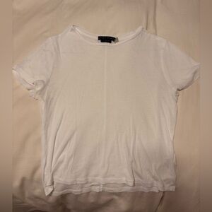 Alice + Olivia White T-shirt. Size Small